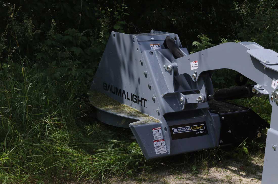 Rotary Boom mower for ditch mowing