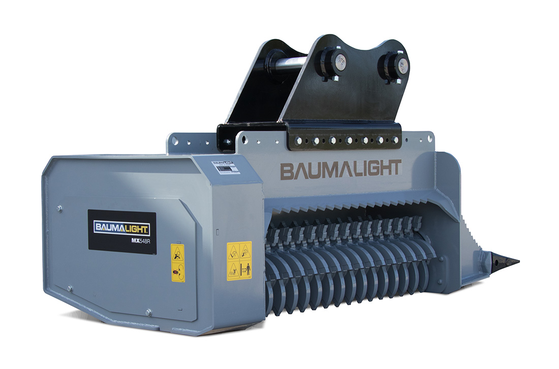 Excavator mounted baumalight MX548R