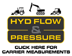 hyd flow pressure