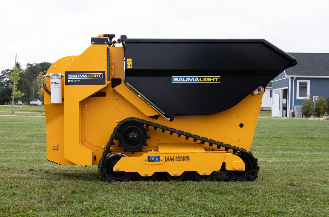 Baumalight dt515rh mini tracked dumper