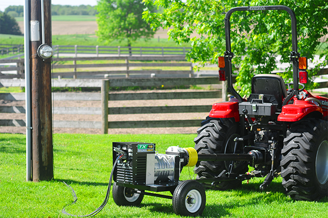 TX18 with Tractor