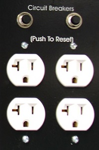 Baumalight 20 amp receptacles