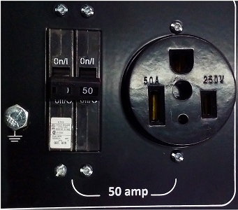 Prise de soudage Baumalight tx 50 ampères