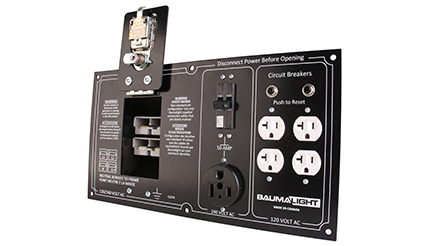 Baumalight KR65 generator panel