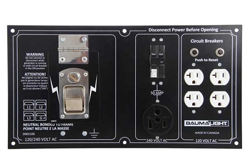 Baumalight 3 phase panel