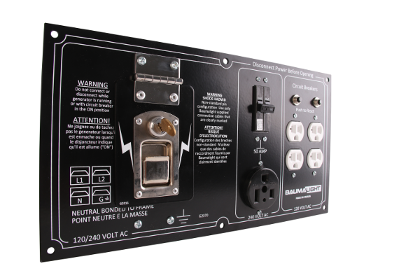 Baumalight QC65 generator panel