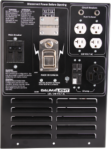 Baumalight TX18 generator panel