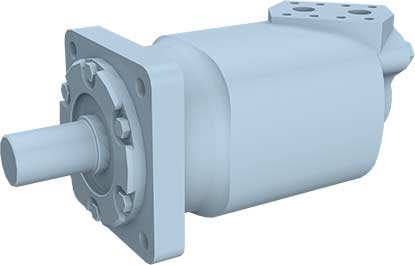 Roller-Vane Gerotor Motor