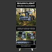 Baumalight generators english banner stand