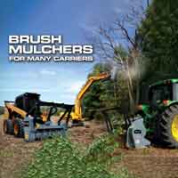 Brush mulchers group shot