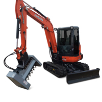 Baumalight MX230 excavator flail mower