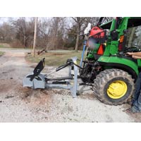 Baumalight stump grinder on tractor