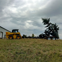tr650 trailer mounted tree spade