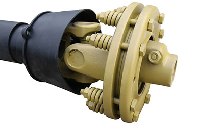 Slip clutch PTO shaft