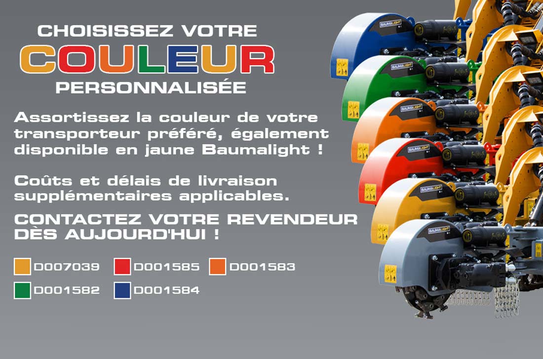 Choisissez votre couleur personnalisée S16 français