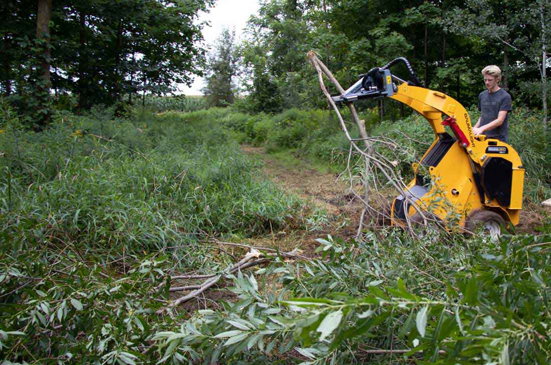 shrub puller