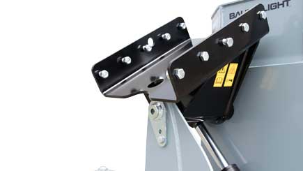 IXP512G bolt on excavator mount plate