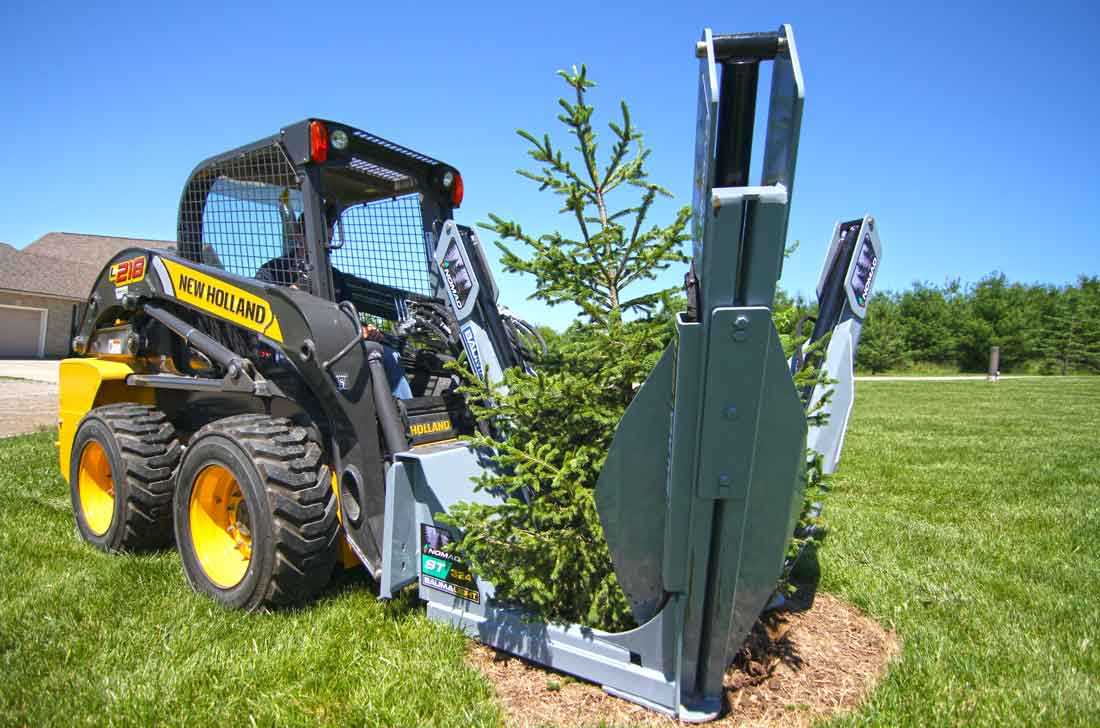 Baumalight 24 inch tree spade for skidsteer