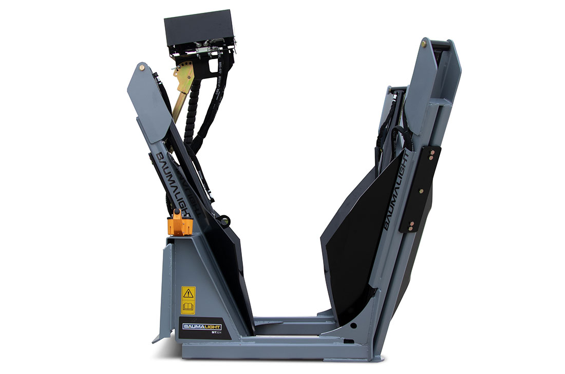 Baumalight ST324 tree spade for skidsteer