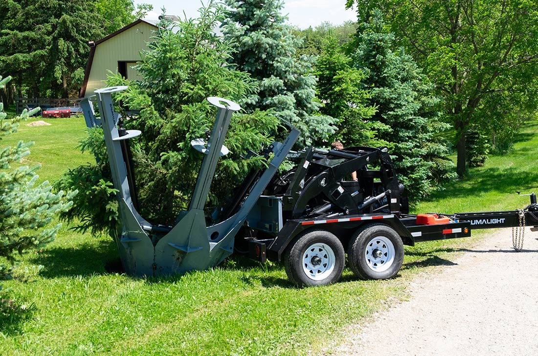 tree spade truck, tree spade trucks, tree spade truck for sale