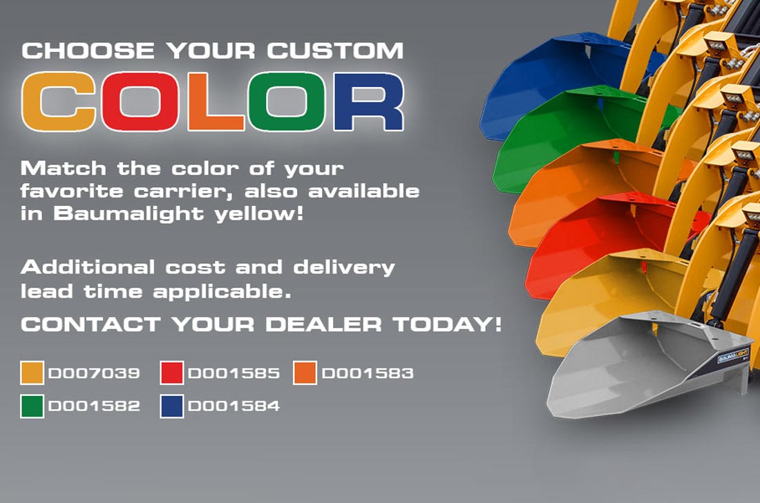 Choose your custom colour X4M English