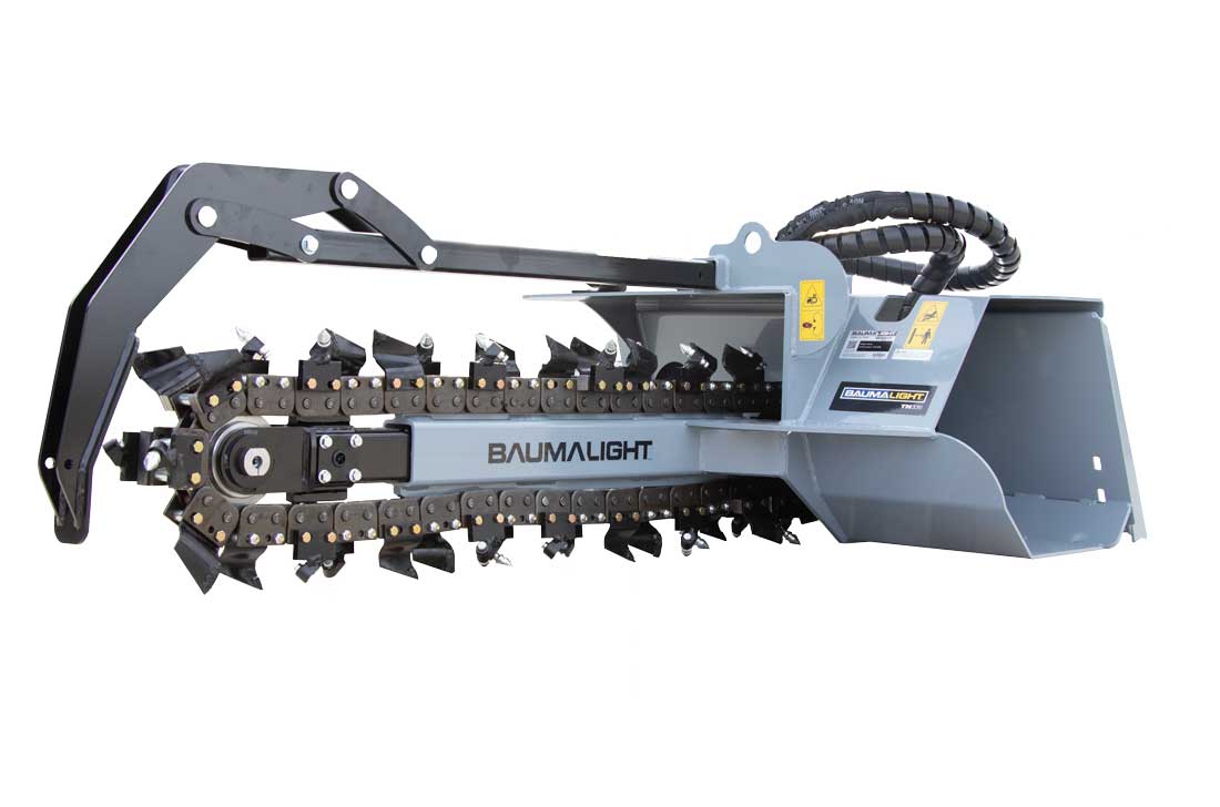 Trancheuse Baumalight TN336 pour skidsteer standard