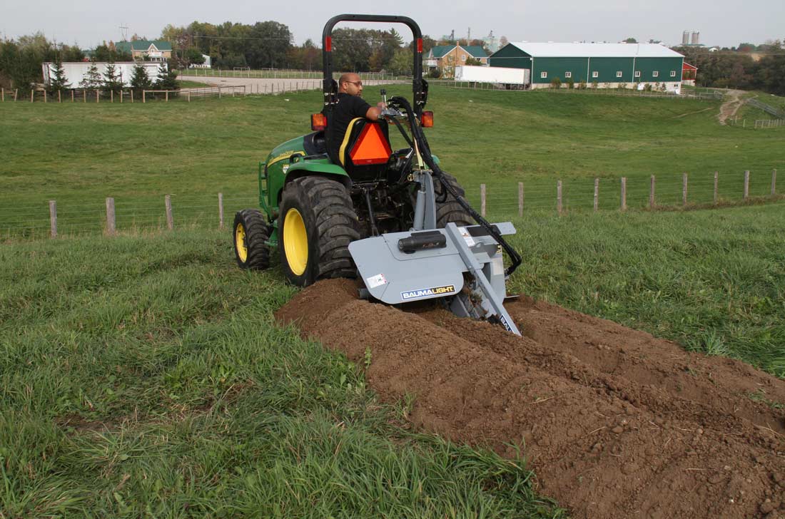 Trancheuse TN336 pour tracteur